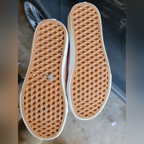 Vans Pink Hi Top Shoes sz 5.0 - Picture 6 of 9